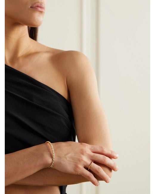 David Yurman Natural Pavéflex 18-Karat Diamond Bracelet