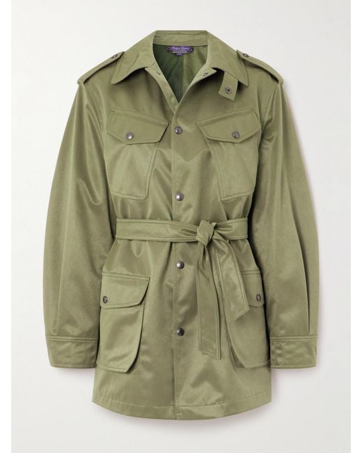 Ralph Lauren Green Teresa Shell Jacket