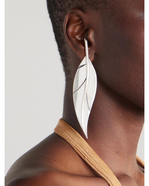 Sophie Buhai Natural Leaf Earrings