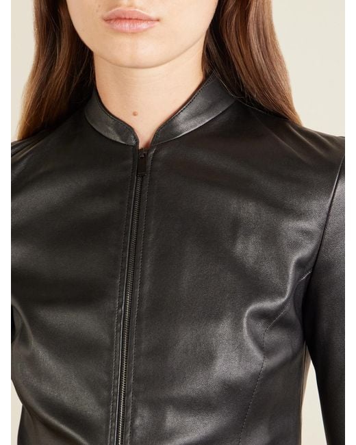 Gucci Black Leather Jacket