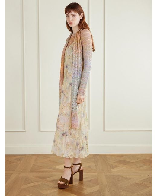 Anna Sui White Space Dye Scarf