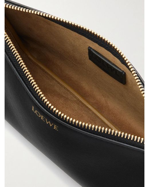 Loewe Black Joya Embellished Leather Shoulder Bag