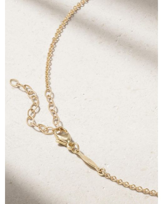 Jacquie Aiche Natural 14-Karat, Diamond And Lapis Lazuli Necklace