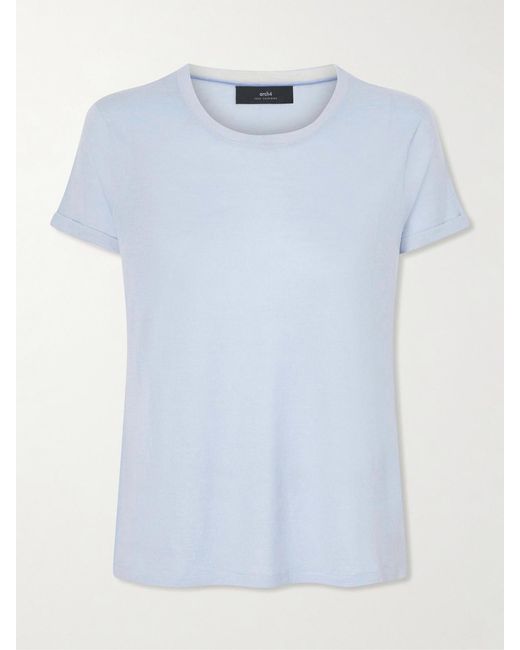 arch4 Blue Cashmere T-Shirt