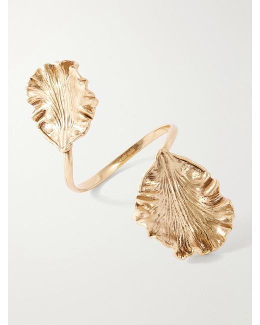 Cult Gaia White Iris-Tone Cuff