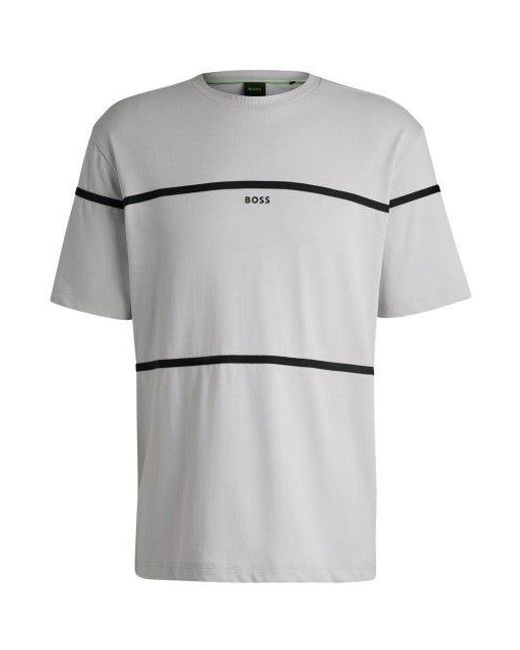 Boss White Short Sleeve Shirt for men