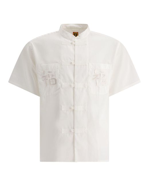 Human Made China Shirts in White for Men | Lyst