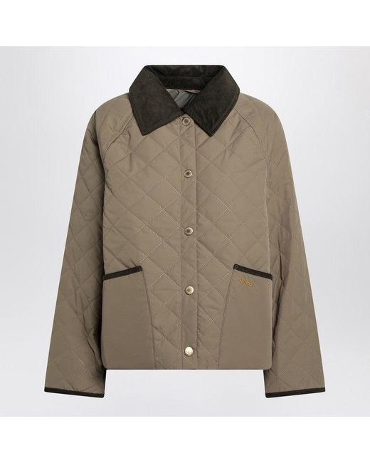 Barbour Green Anise Dusky Quilted Jacket