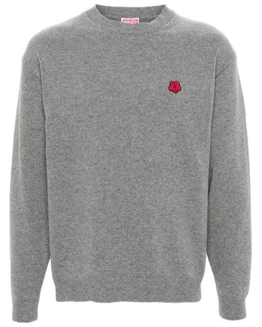 KENZO Gray Sweater for men