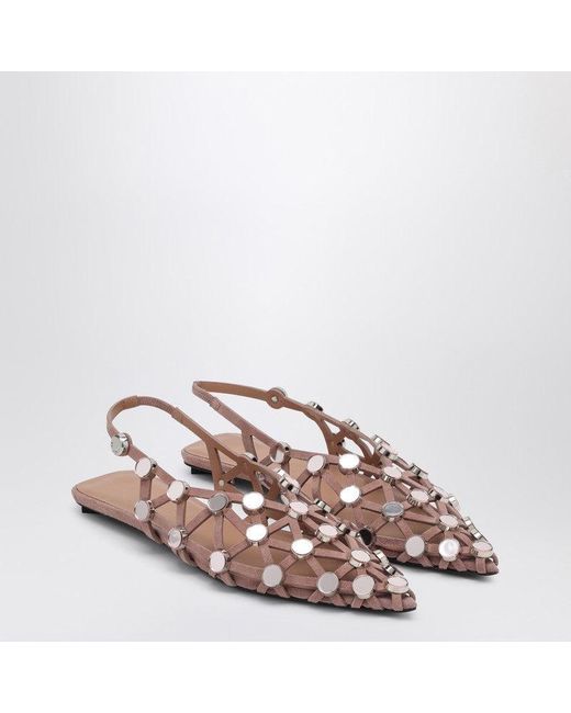 フラットシューズ The Attico `Grid` Ballerinas The Attico Grid Ballerinas - Walmart.com