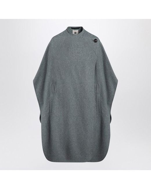 THE GARMENT Gray Wool-Blend Cape