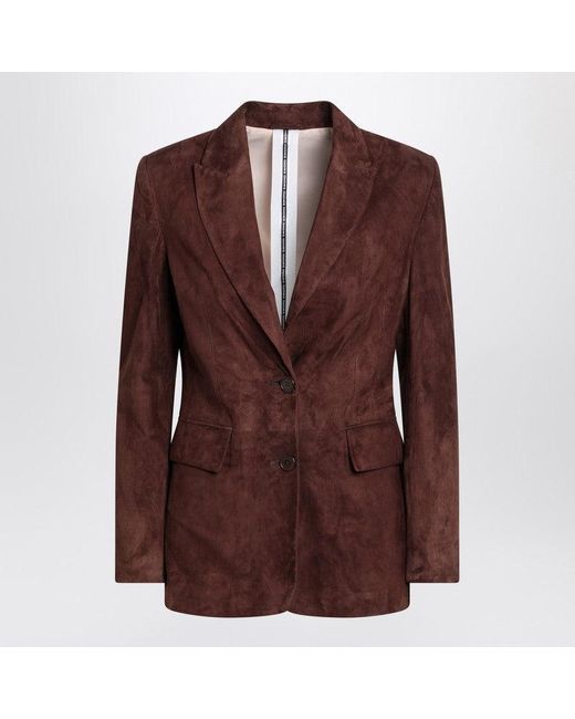 S.w.o.r.d 6.6.44 Brown Chocolate-Coloured Jacket