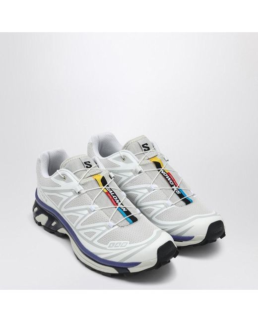 Salomon White Sneaker Xt-6/Lunar Rock/Liberty for men