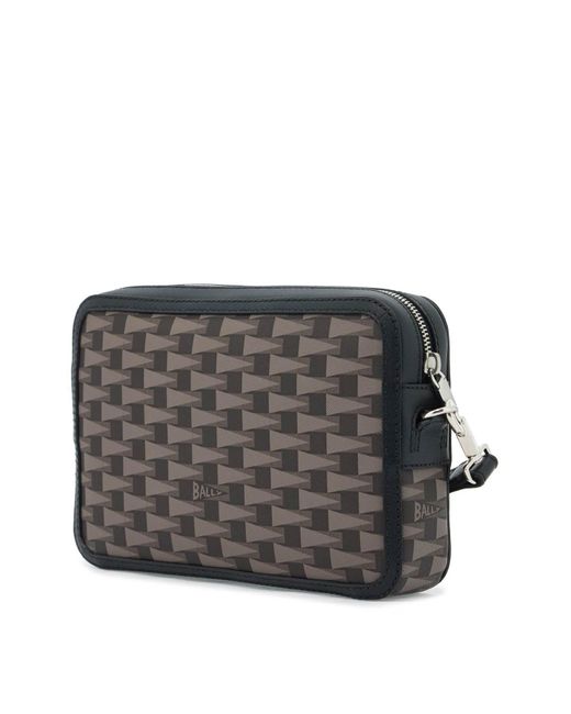 Bally Black Pennant Pouch for men