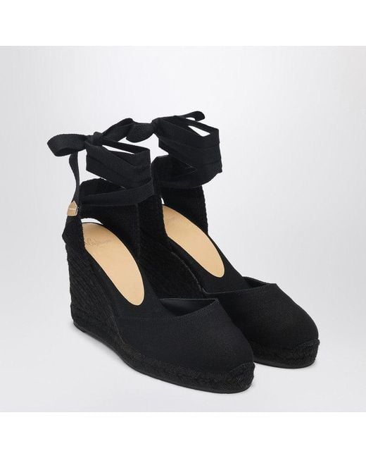 Castaner Black Carina C/8/001 Espadrilles