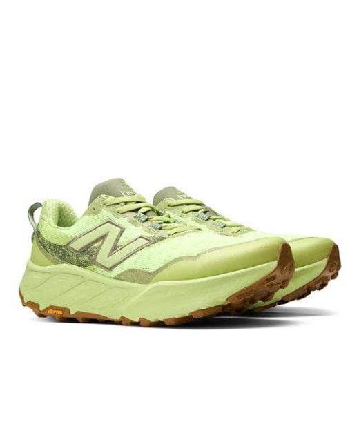 New Balance Green Fresh Foam X Hierro V9 Hiking Shoes for men