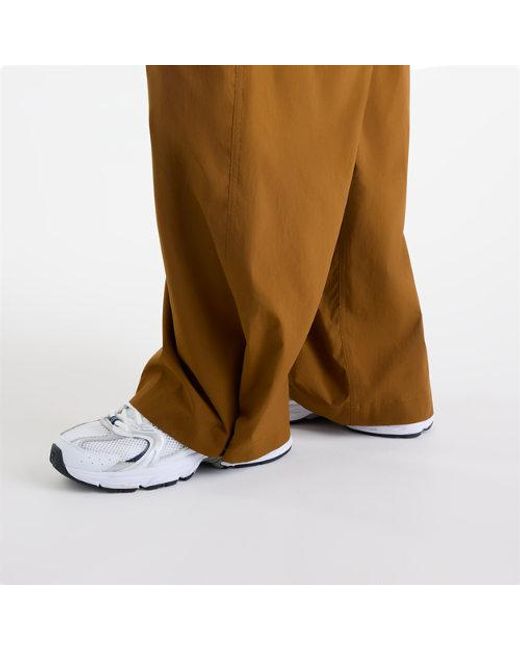 New Balance Brown Woven Cargo Pant