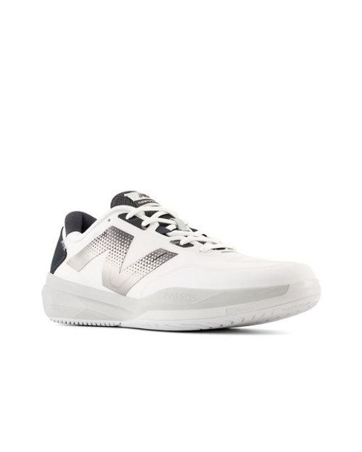 New Balance Fuelcell 796v4 padel in weiß/schwarz/grau in White für Herren