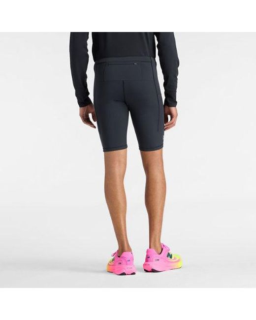 New Balance Blue London Edition Nb Sleek Pocket Half Tight 9" for men