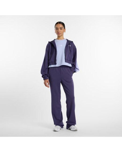 New Balance Blue Interlock Full Zip