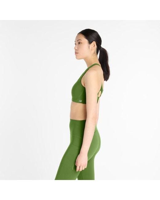 New Balance Green Nb Rc Bra