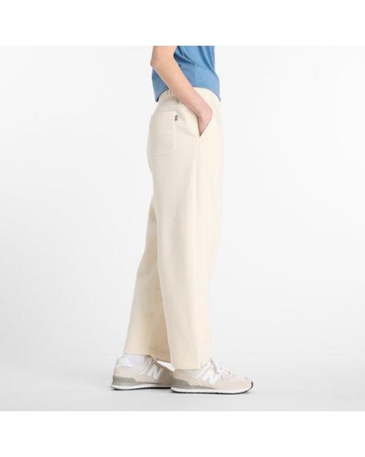 New Balance Natural Reimagined Fleece Barrel Leg Pant