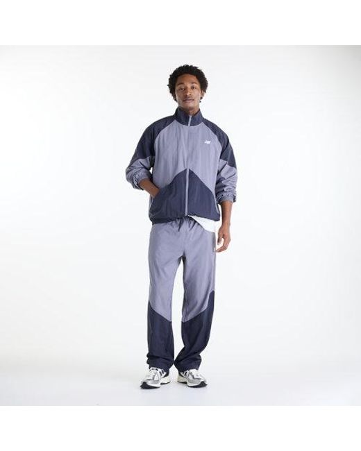 New Balance Blue Sport Legacy Jacket for men