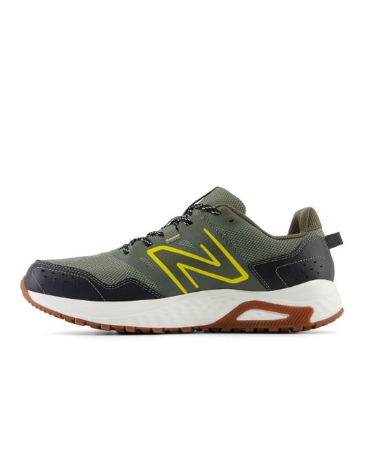 New Balance Green 410 V8 Trail Running Shoes for men