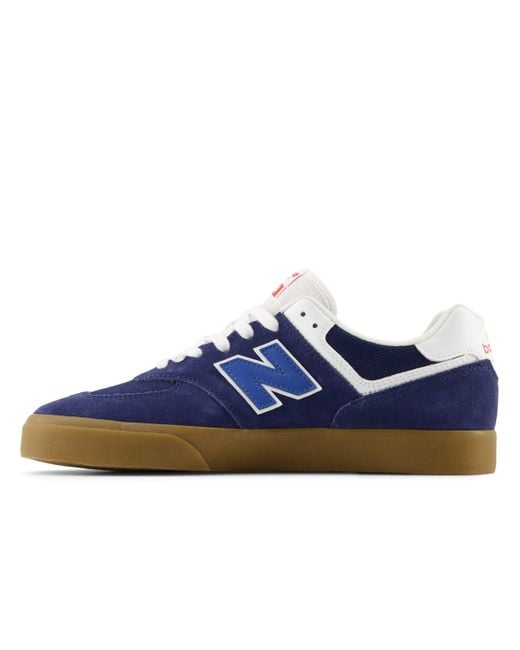 New Balance Blue Numeric 574 Vulc Trainers for men