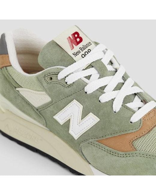 New Balance Made in usa 998 in grun beige in WeiB Lyst DE