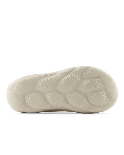 New Balance White Fresh Foam Rcvry Slide