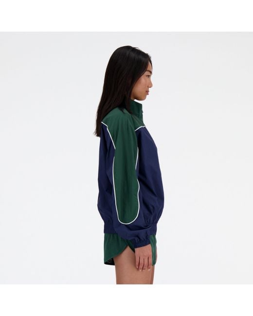 New Balance Blue Sportswear's Greatest Hits Woven Jacket