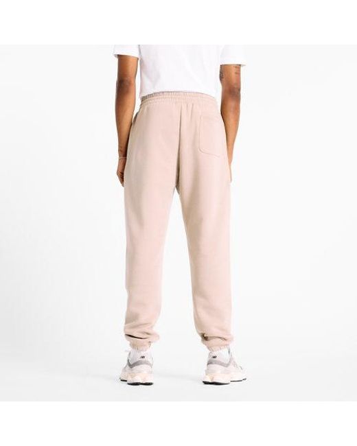 New Balance Pink Sport Essentials Fleece Jogger for men