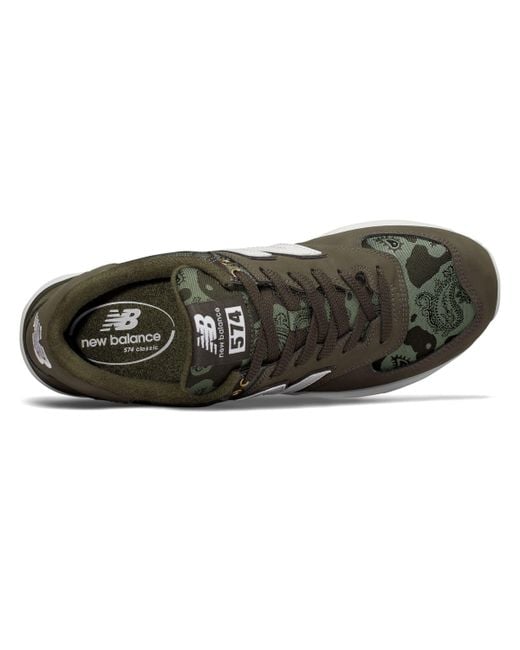 New Balance 574 Paisley Camouflage for Men | Lyst