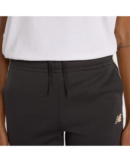 New Balance Black Interlock Pant