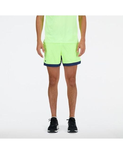 New Balance Tournament Mesh Short In Green for men