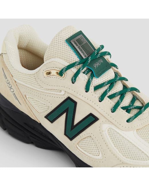 Made in usa 990v4 di New Balance in Green