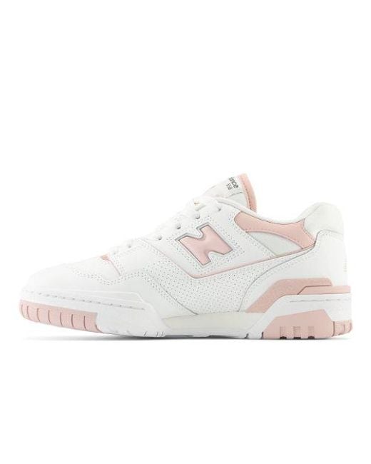 Femme 550 En, Cuir, Taille New Balance en coloris White