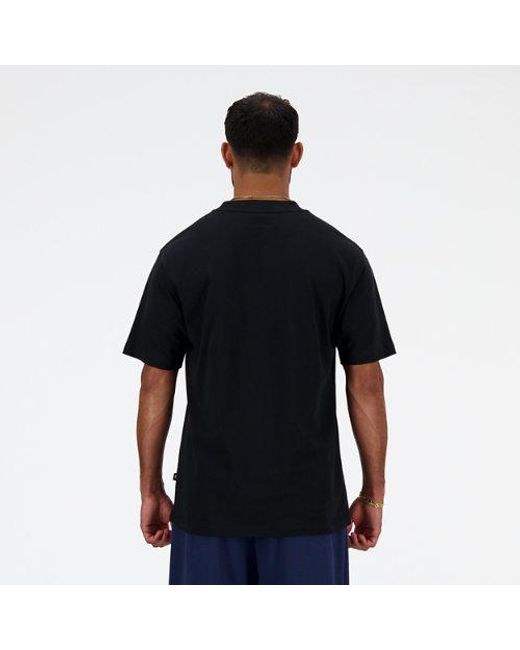 Homme Athletics Never Age T-Shirt En, Cotton, Taille New Balance pour homme en coloris Black