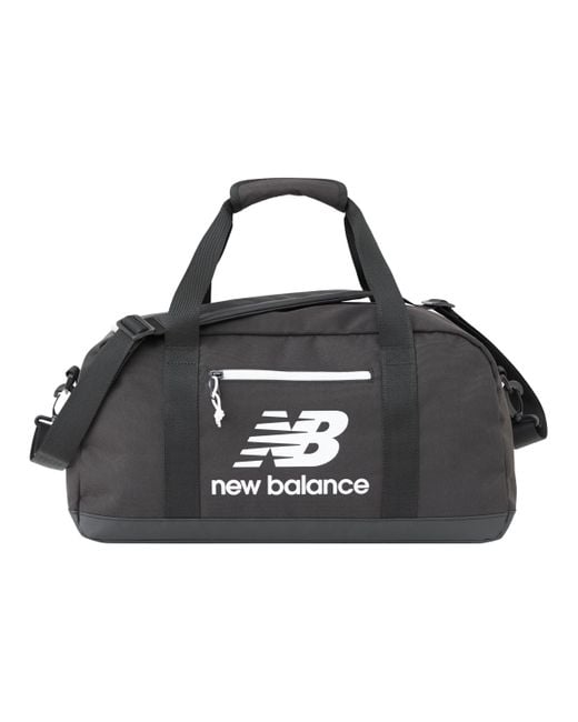 New Balance Unisex Athletics Duffle Bag in Black | Lyst