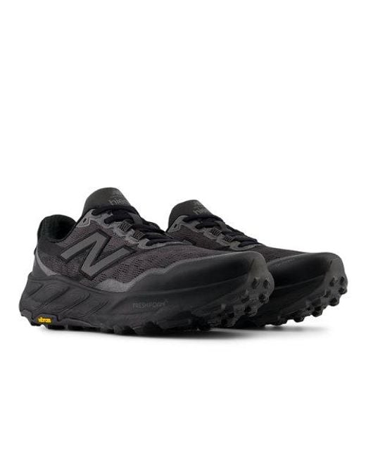 Hombre Fresh Foam X Hierro V9 En, Talla New Balance de color Black