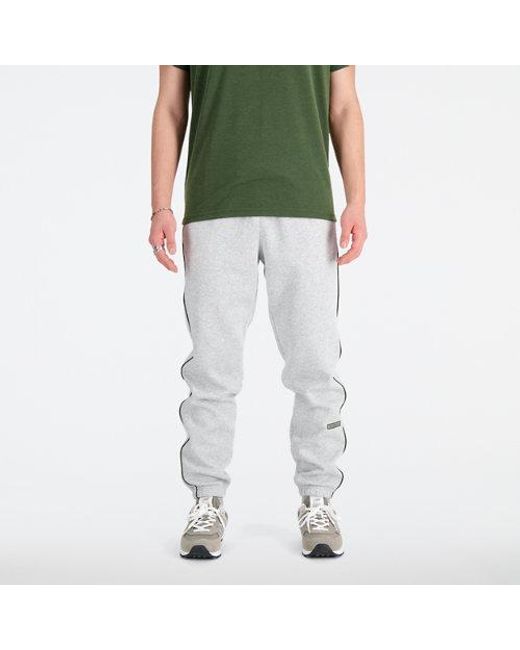 Hombre Essentials Winter Pant, Algodón, Talla New Balance de hombre de color Black
