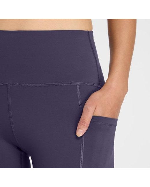 New Balance Purple Rc Pocket Legging 25"