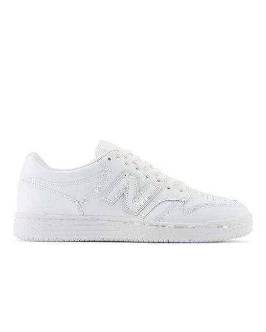 New Balance White Nb 480 for men