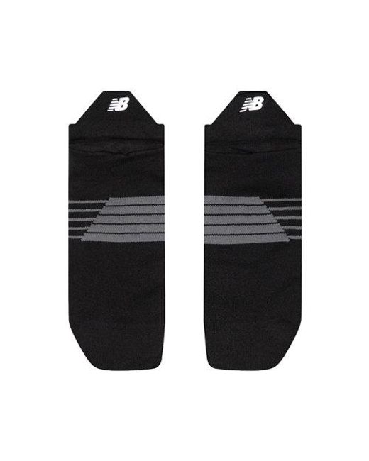 New Balance Black Pro Run Tab Socks 1 Pair