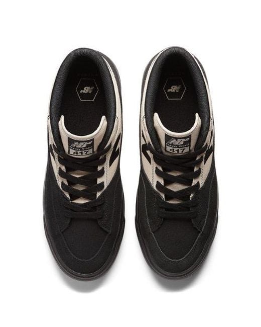 Hombre Nb Numeric Franky Villani 417 En, Gamuza/Malla, Talla New Balance de hombre de color Black