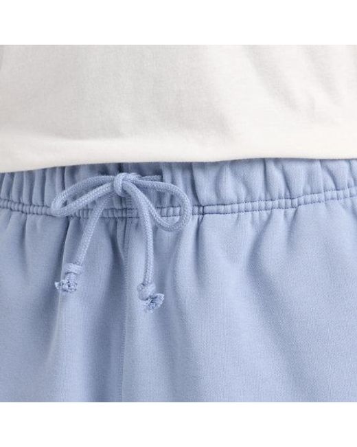 New Balance Athletics French Terry Short 5" In Blue Cotton for men
