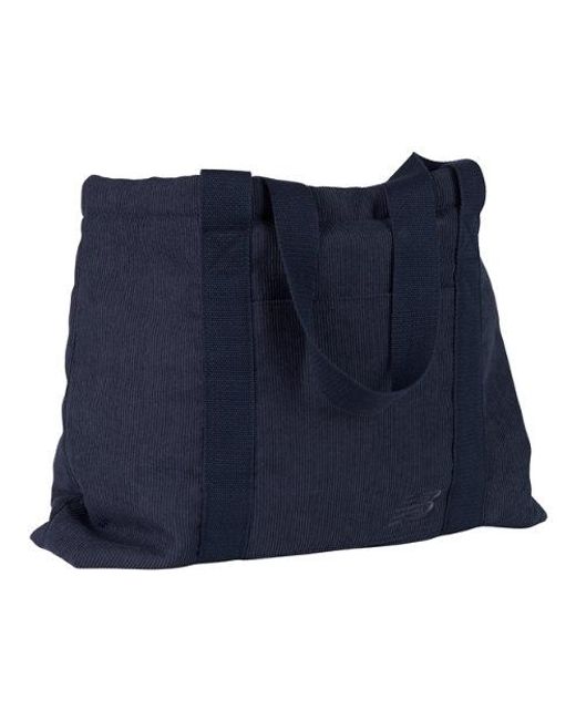 New Balance Blue Corduroy Tote Bag