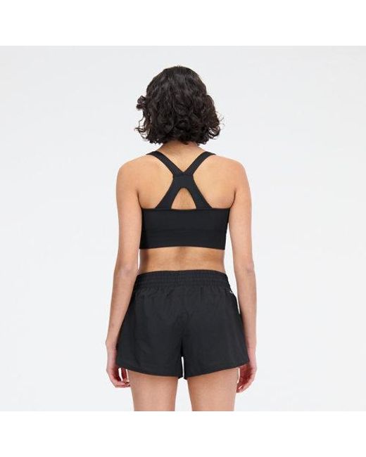 New Balance Black Tech Training Sports Bra