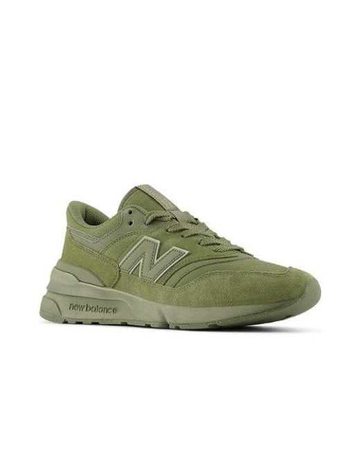 997R, Scarpe da Ginnastica -Adulto, Olivina Scura, 46.5 EU di New Balance in Green